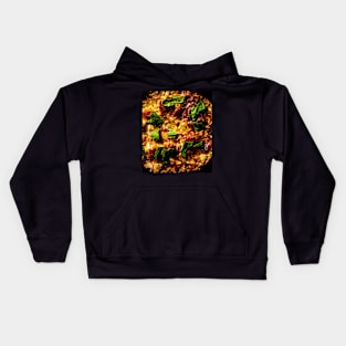 pizza warriors Kids Hoodie